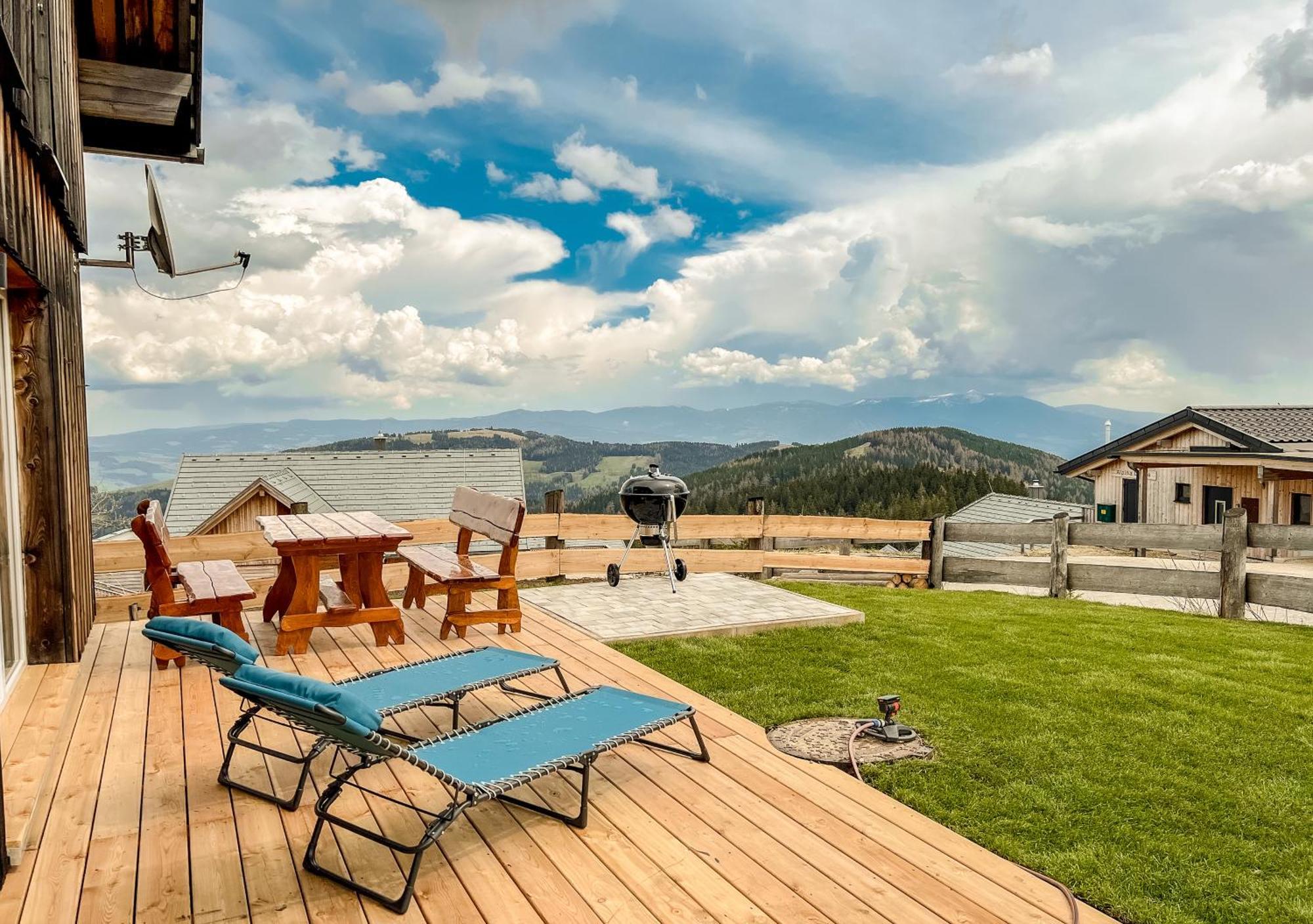 1A Chalet Eck - Wandern, Grillen, Panorama Sauna! Klippitztorl Exteriér fotografie